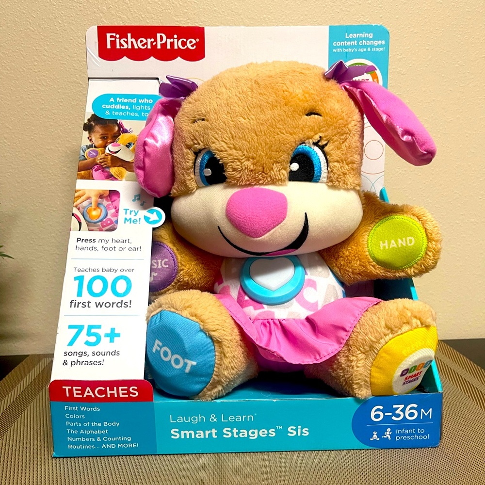 Fisher Price Laugh & Learn Smart Stages Sis NIB - Picture 3 of 10